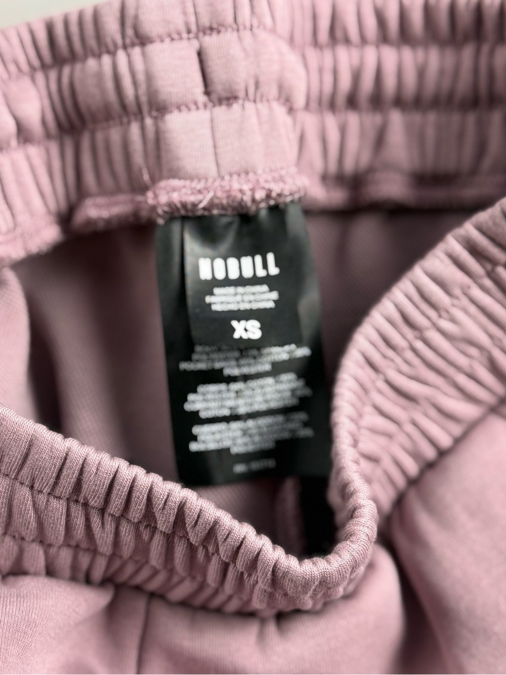NOBULL Women’s Pink Fleece Jogger Sweatpants XS Gym Athleisure Lounge - Picture 6 of 6